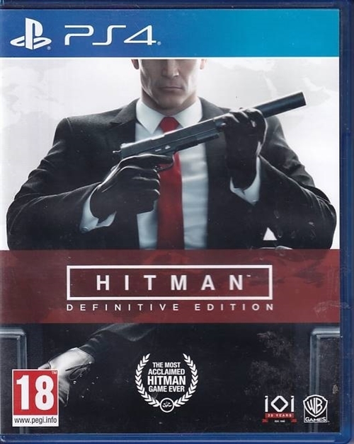 Hitman Definitive Edition - PS4 (A Grade) (Genbrug)